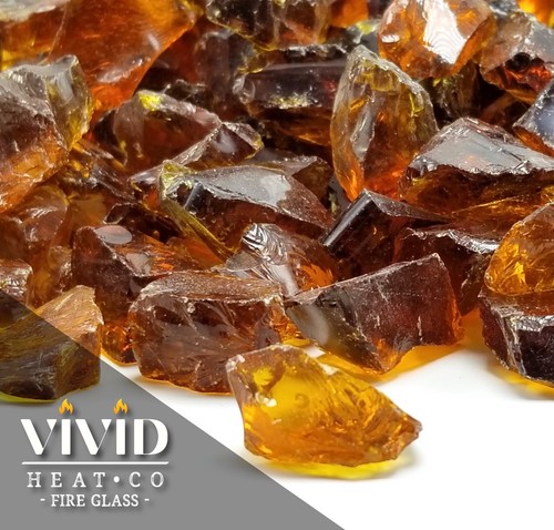 Vivid copper amber - -, 3/4"