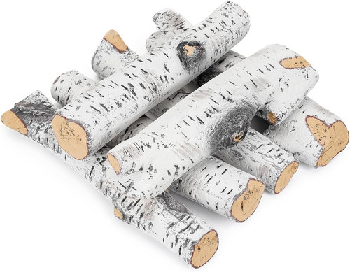 Piece ceramic white birch - piece,