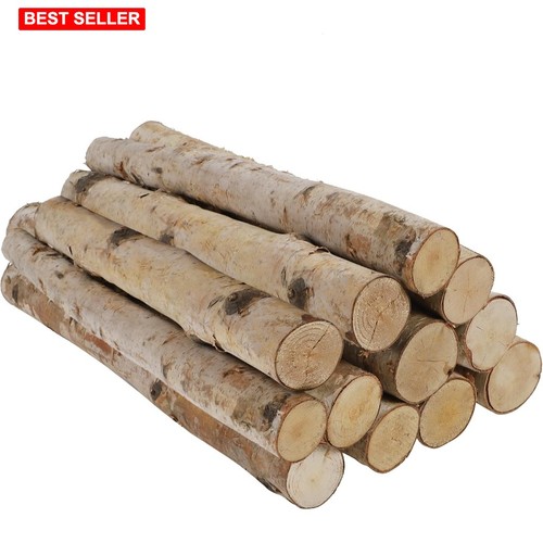 Birch logs pcs in large - logs,