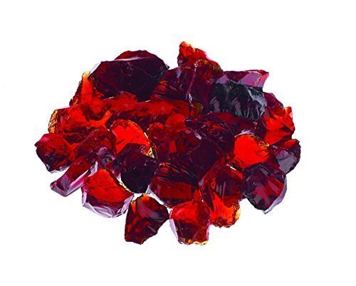 Premium ruby red 4 fire - red, 1/4"