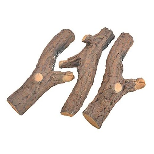 Pcs ceramic gas - 3, fireplace