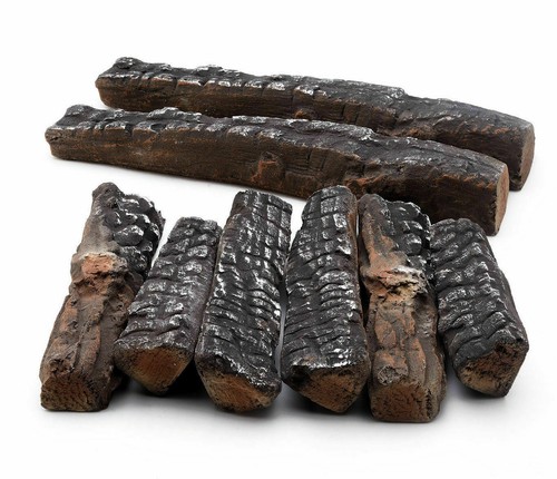 8pc set realistic flame large - set,