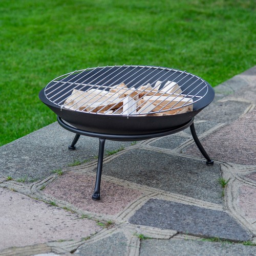 Cast iron fire pit - pit, bbq