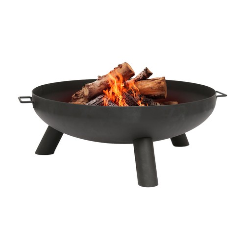 Round iron fire pit 99cm - round,