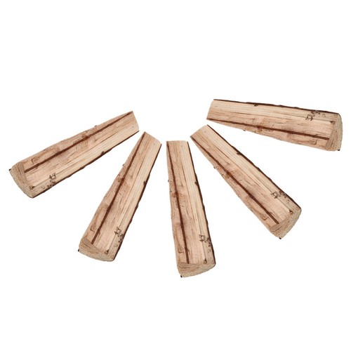5pcs wooden fire logs for - logs,