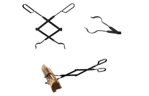 Fireplace tongs inches long - fireplace,