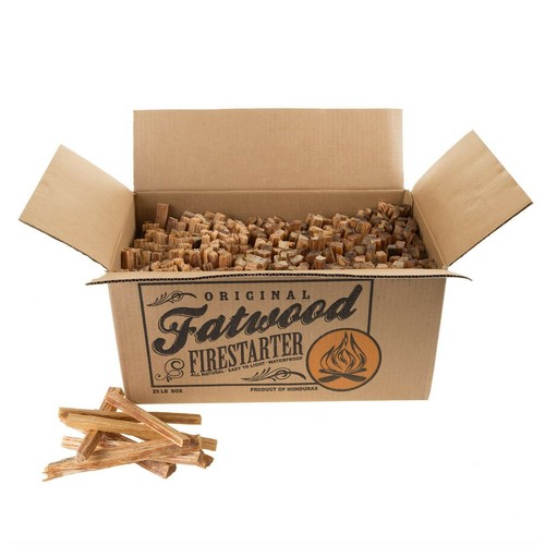 Fatwood fire starters - fire, 25