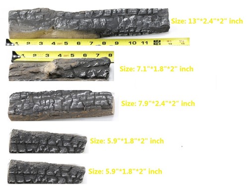 5pcs small ceramic wood - small, wood-like
