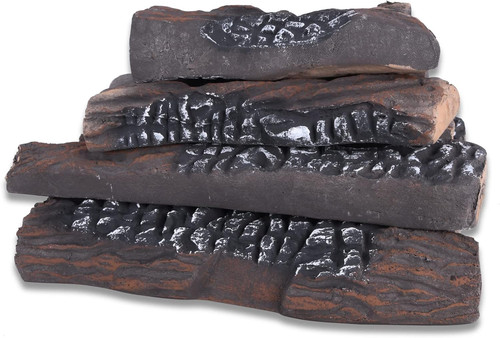 Large gas fireplace logs - large,
