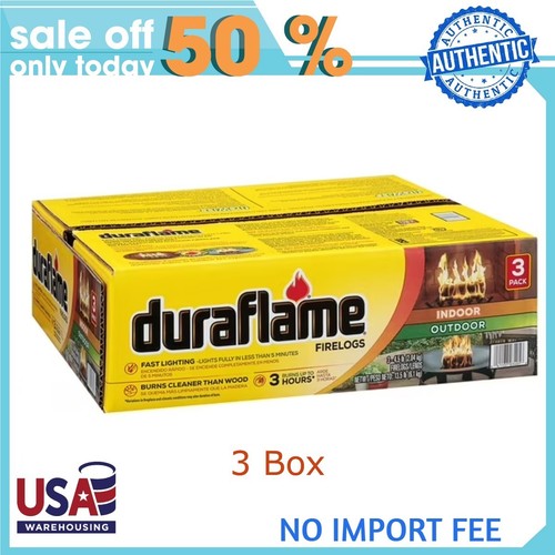 Duraflame pack hour - 3-hour, logs